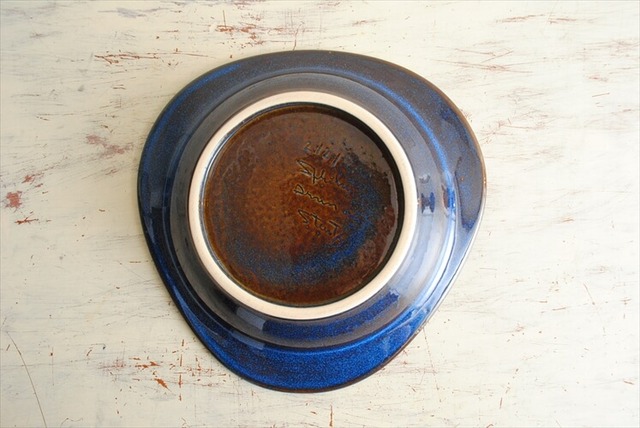デンマーク製 SOHOLM 陶器のプレート 三角皿 スーホルム 北欧食器 北欧 