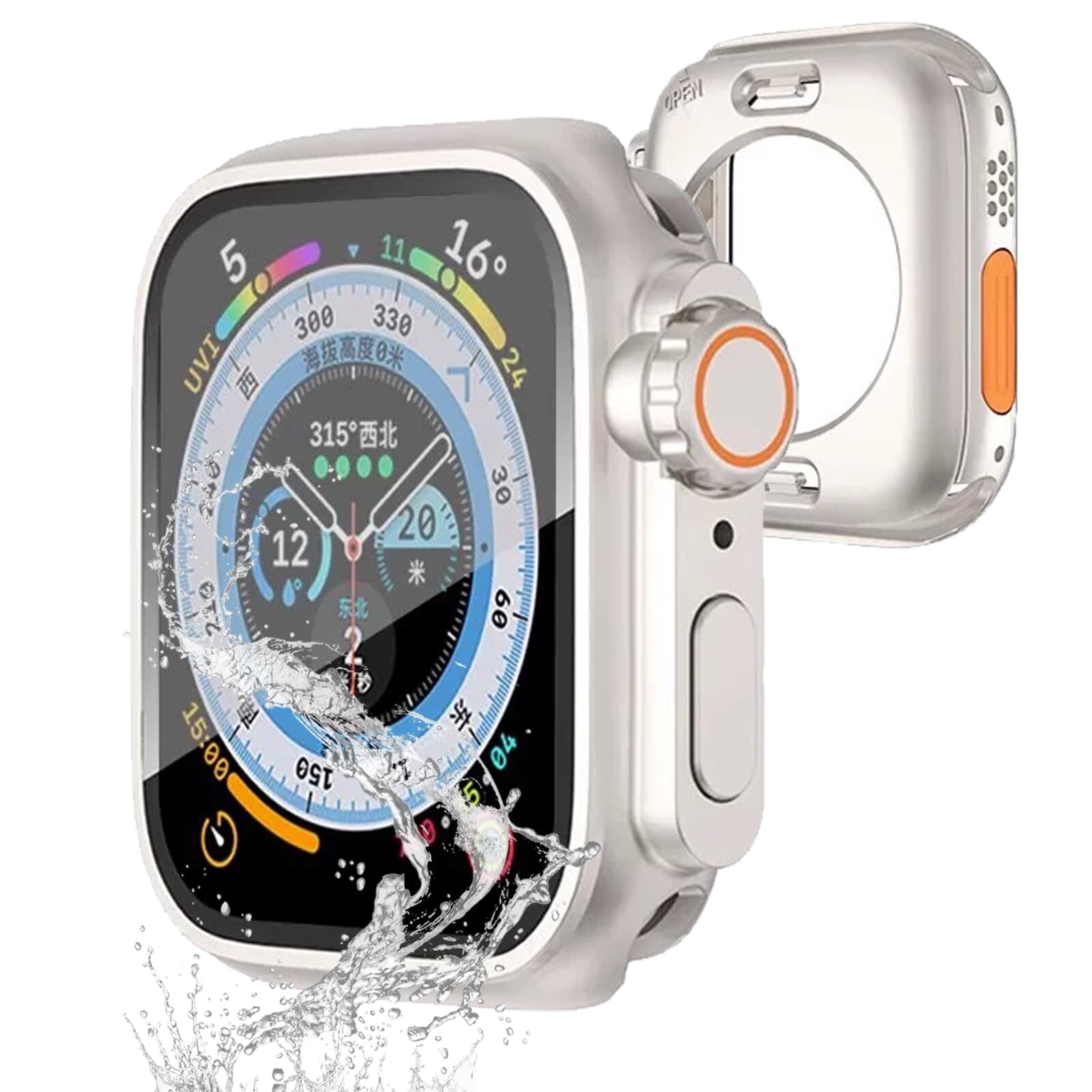 Apple - Apple Watch series 5 GPS 44mm 美品　ガラスカバー付 Amazon.co.jp: 【整備済み品】 Apple Watch Series 5 (GPS +