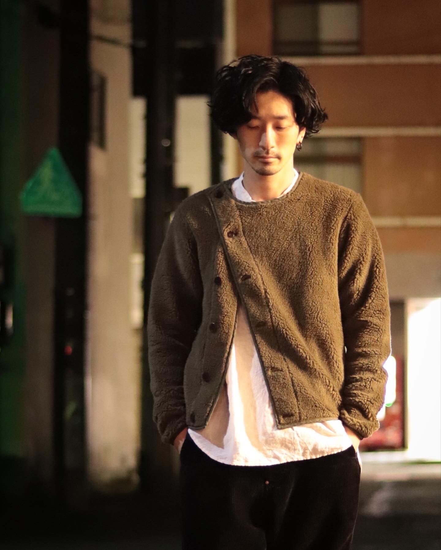 BLACK SIGN/ブラックサイン Swindler Boa Jacket BSFJ-20408B BLACK SIGN/ブラックサイン Swindler Boa Jacket BSFJ-20408B