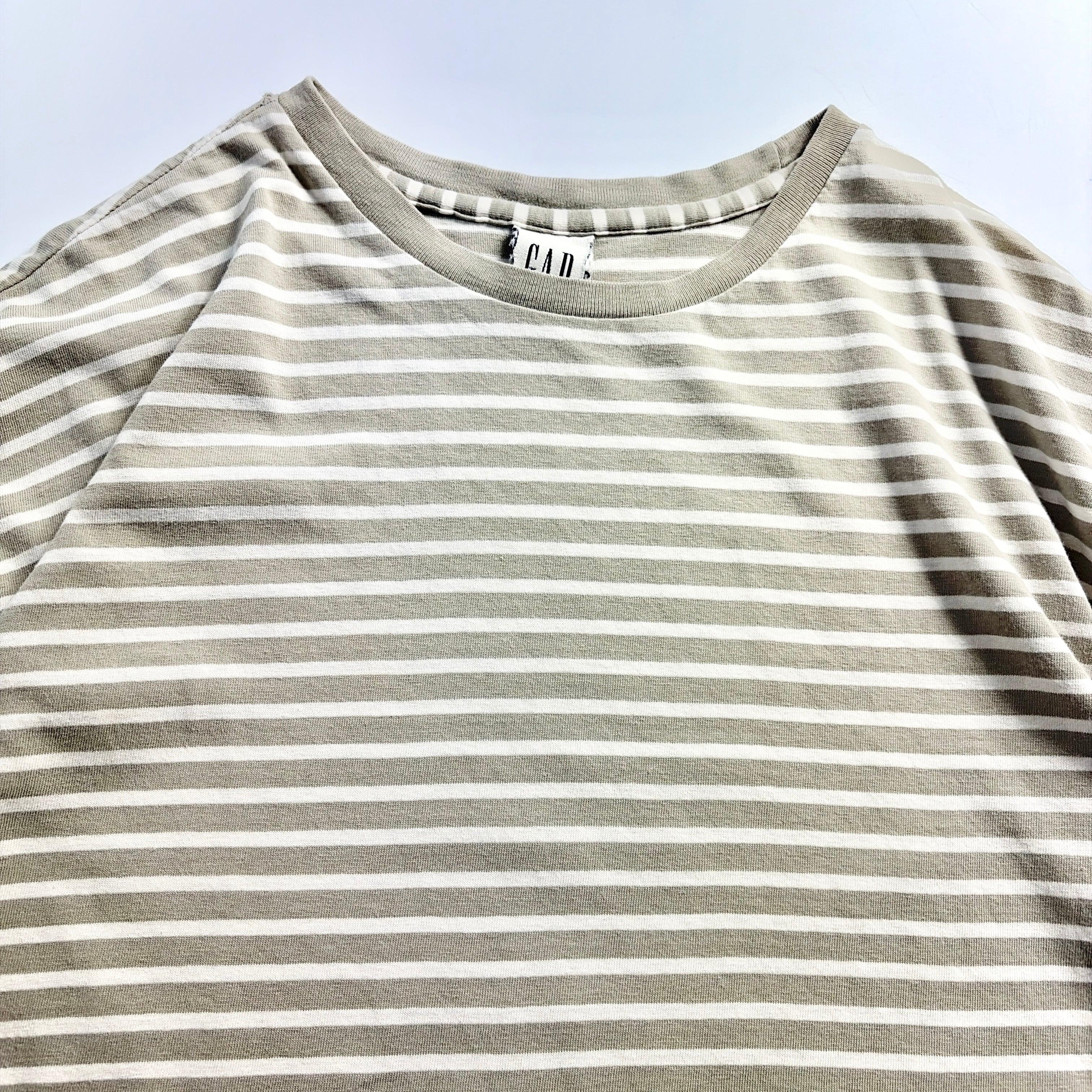 90s GAP Beige Border T-Shirt