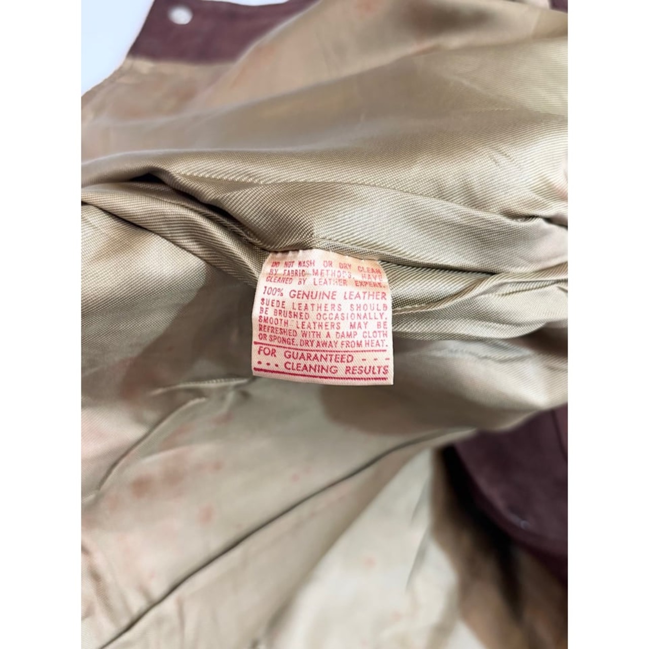 70〜80s Schott SUEDE TRACKER JACKET Size 42