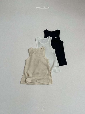 【予約】atomeme  Everknit dress