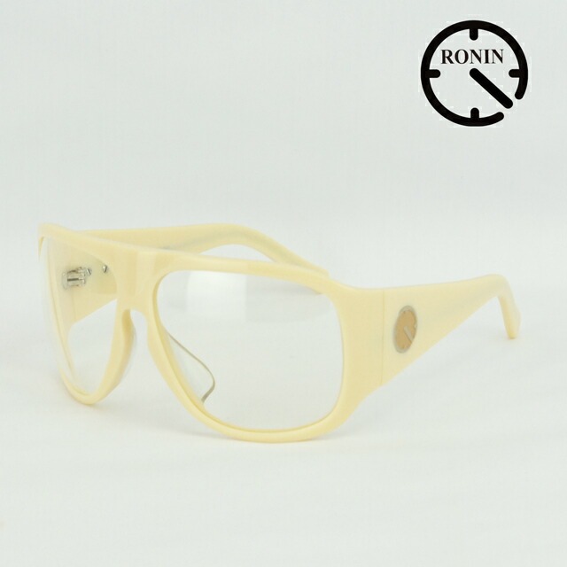 UVカット サングラス Ronin Eyewear ロニンアイウェアー  Prototype O.T.W OFF THE WALL Cream/Clear Lens
