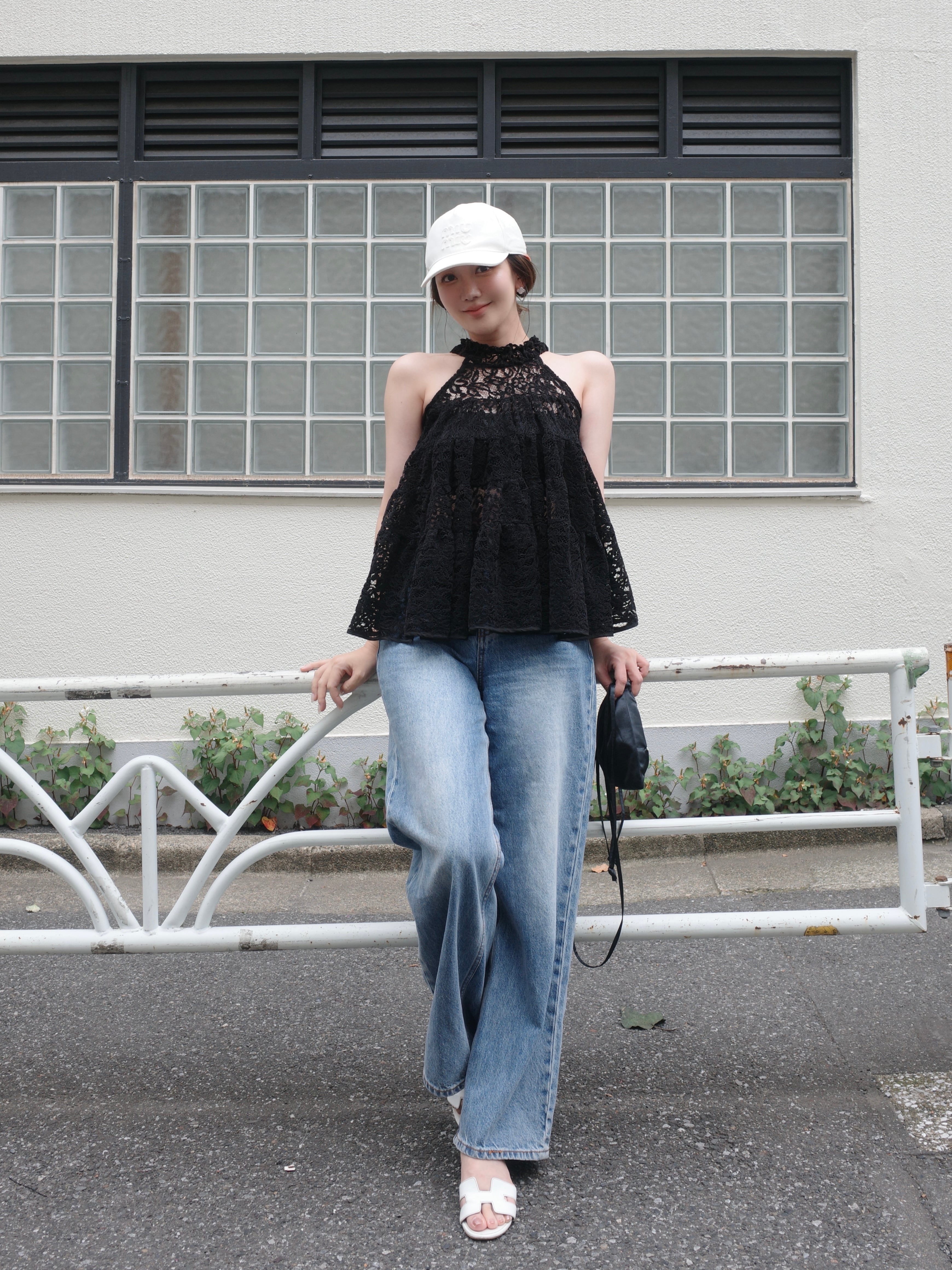 chloe tops / black 7/2 21:00～ 再販(即納) | HYEON