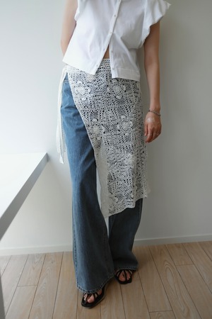 TODAYFUL　Crochet Lace Wrap Skirt クロシェレースラップスカート　Ecru