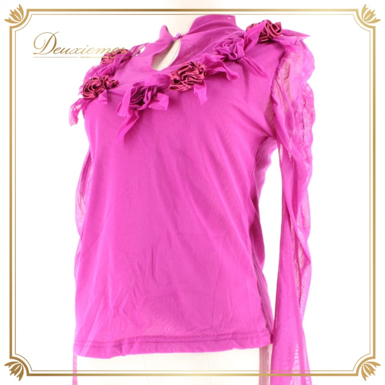 社交ダンス 衣装 トップス ブラウス レッスンウェア パープル系 紫 レース 長袖 練習着 フェミニン シンプル 上品 華やか フォーマル パープル レースブラウス レーストップス 花 フリル バラモチーフ スリット シースルー風 透け感 艶 春秋 秋冬 練習用 レッスン用 舞台衣装 ダンス発表会 フォーマルダンス きれいめ 大人可愛い エレガント 伸縮性あり 長袖ブラウス レディース 上品デザイン 女性用ブラウス カラフル衣装 紫系トップス