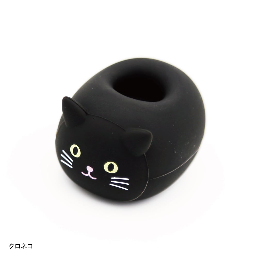 猫ペンスタンド(プニラボ寝ころびペンスタンド) | マスノヤ衣料品店