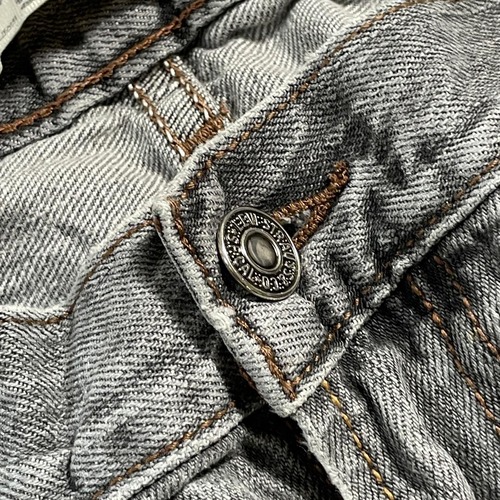 【W36 L32】 usa levi's 先染ブラック リーバイス 559 詳細写真6