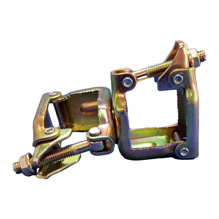 角クランプ 40角 × 40角 クランプ 直交 25個 8540 仮設資材 足場 角角クランプ 角パイプ 各種クランプ 建設 ビニールハウス 農業 津軽