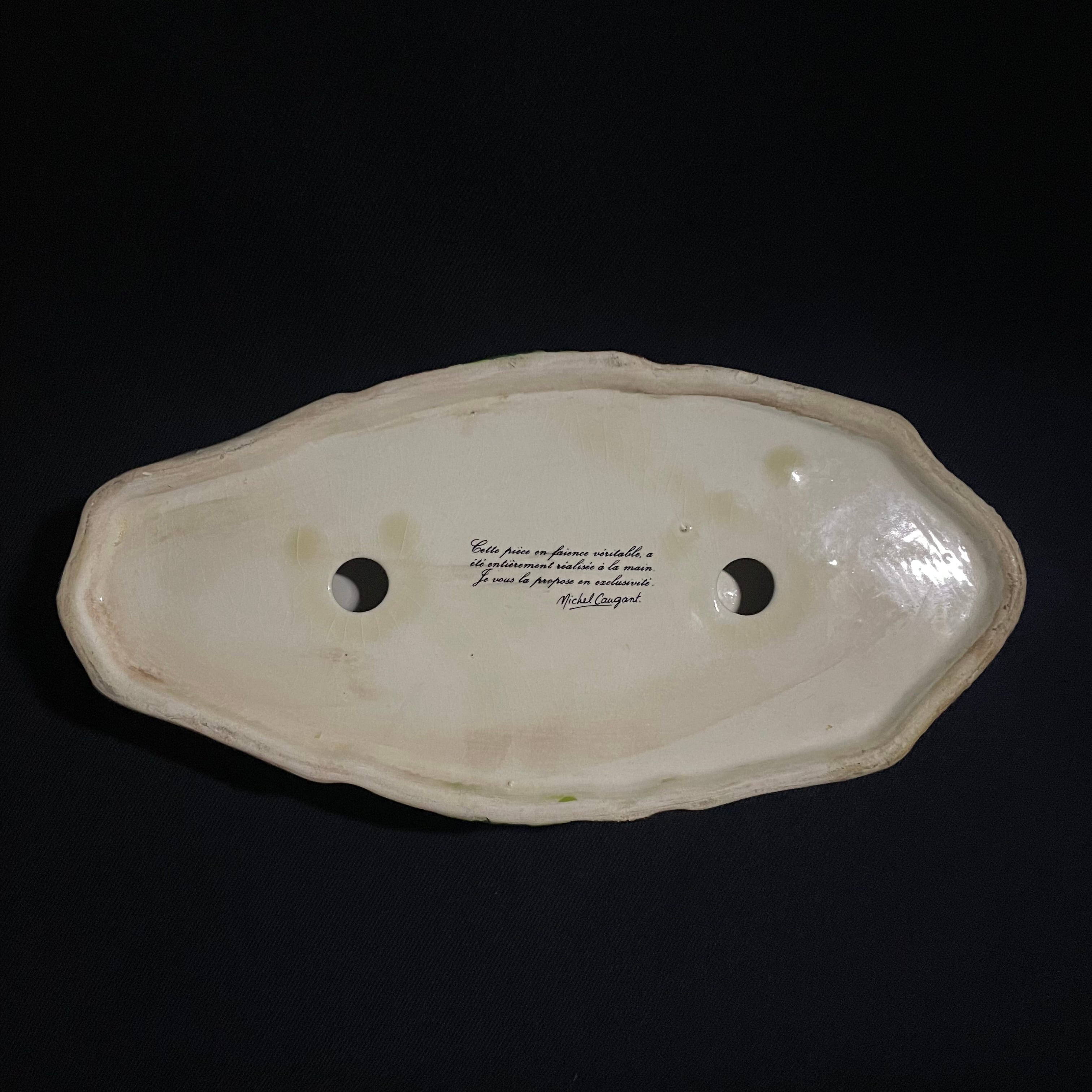 Terrine de Michel Caugant ,Cerf en céramique/ミシェルコーガン