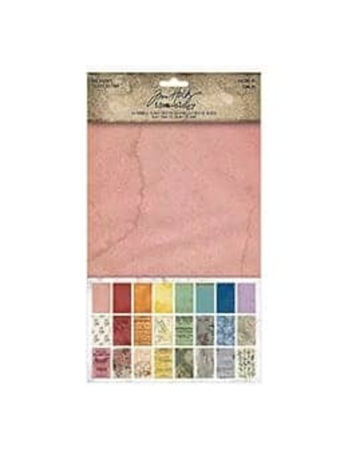 Tim Holtz　ヴィンテージ風両面素材紙24枚入り Idea-ology Backdrop Volume 5 TH94309【Tim Holtz（ティムホルツ）】[TH-143p]