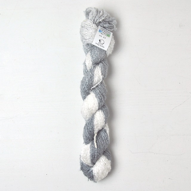 絹紡ブークレ【02】 約20g