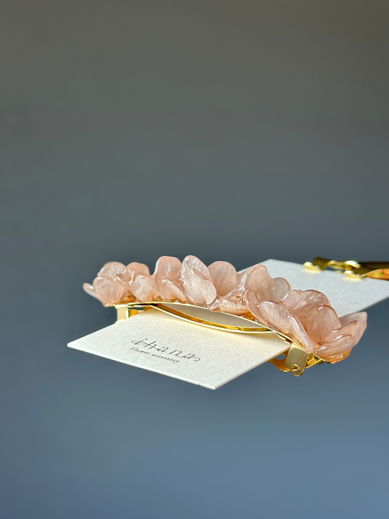 hydrangea barrette