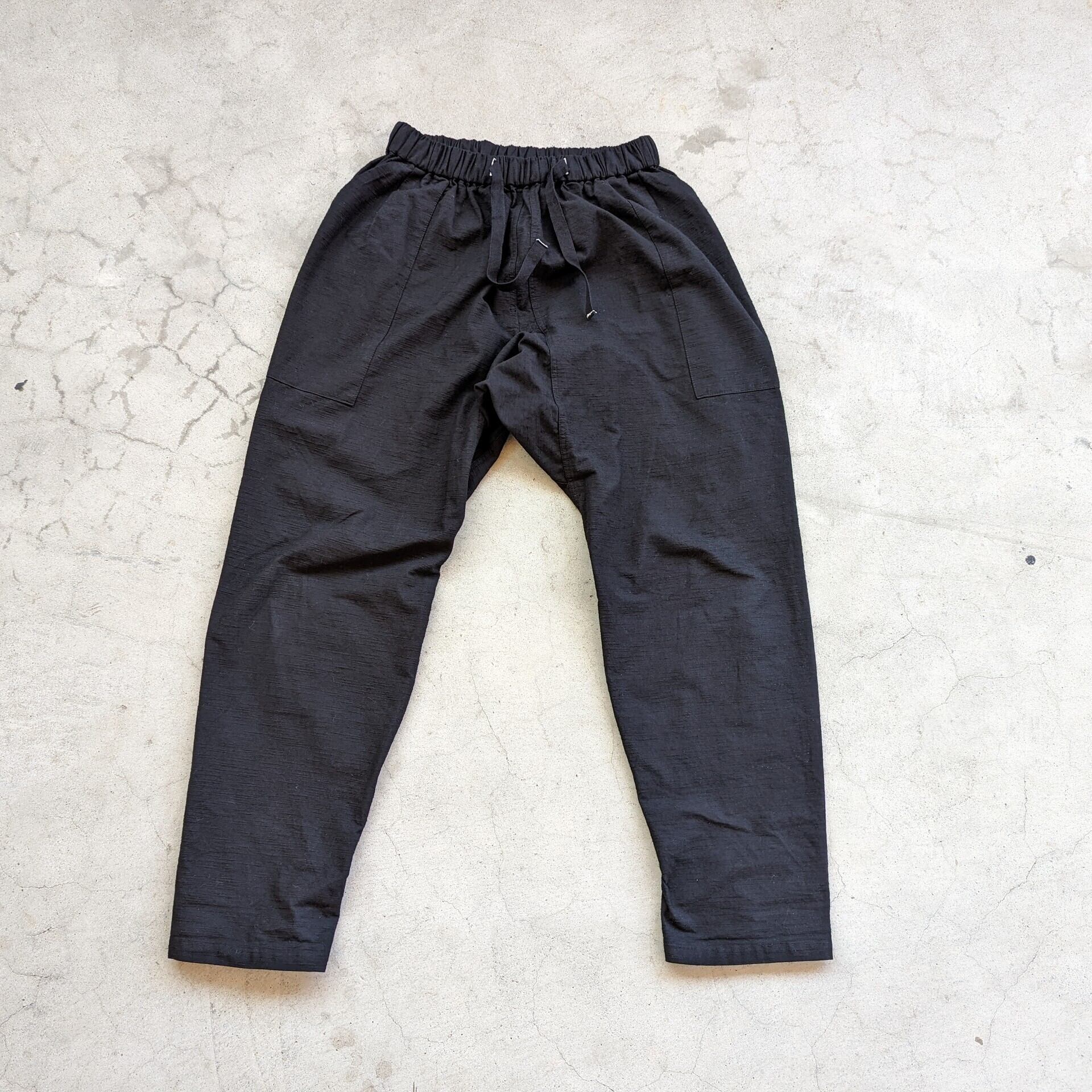 <名古屋黒紋付染> Chita-momen SAPPAKAMA pants 日本由来の"アウトドア"パンツ 知多木綿サッパカマ