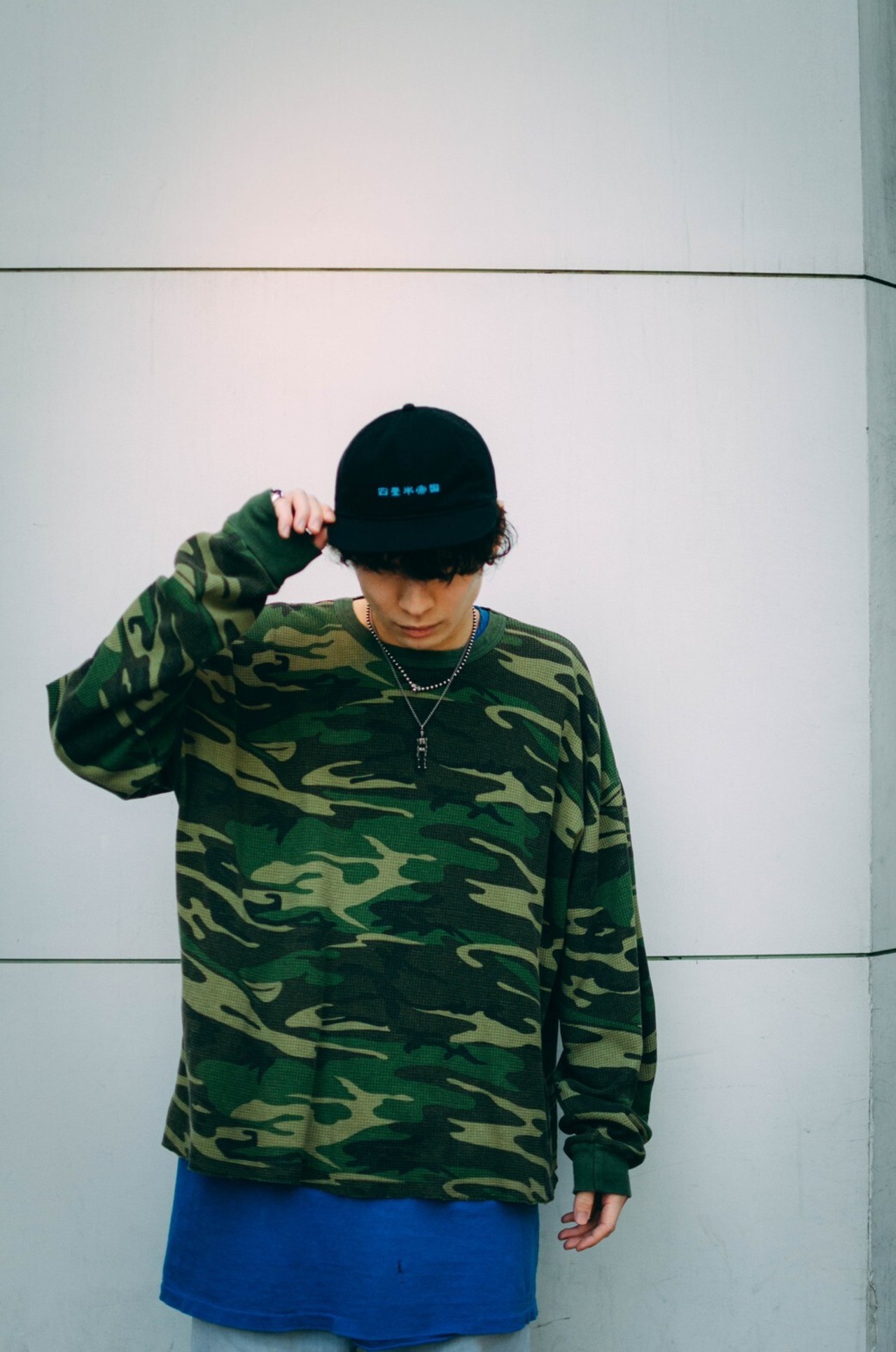 四畳半帝国 cap Black