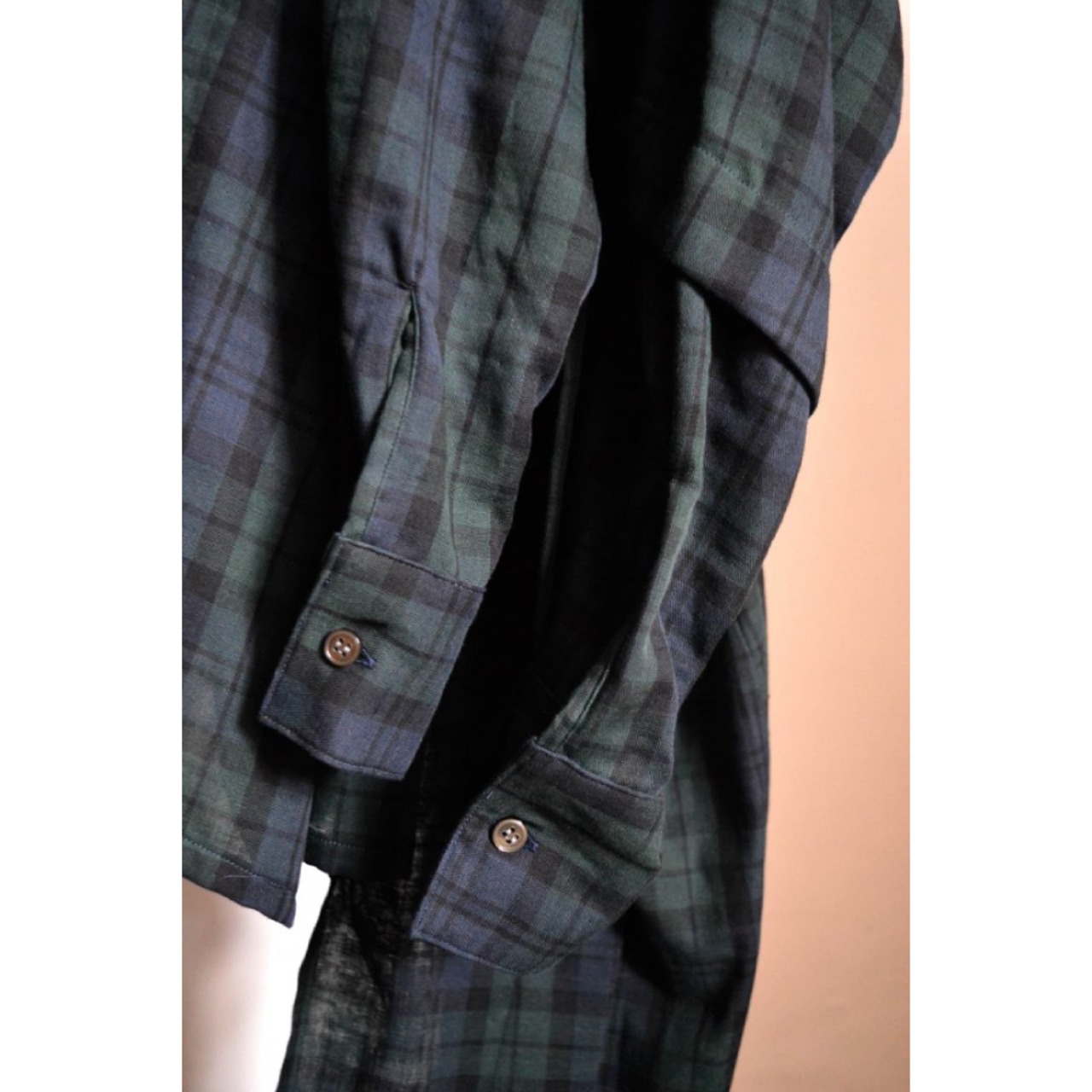 KIDILL Chaos Oversize Shirts - Check GREEN | AYIN 