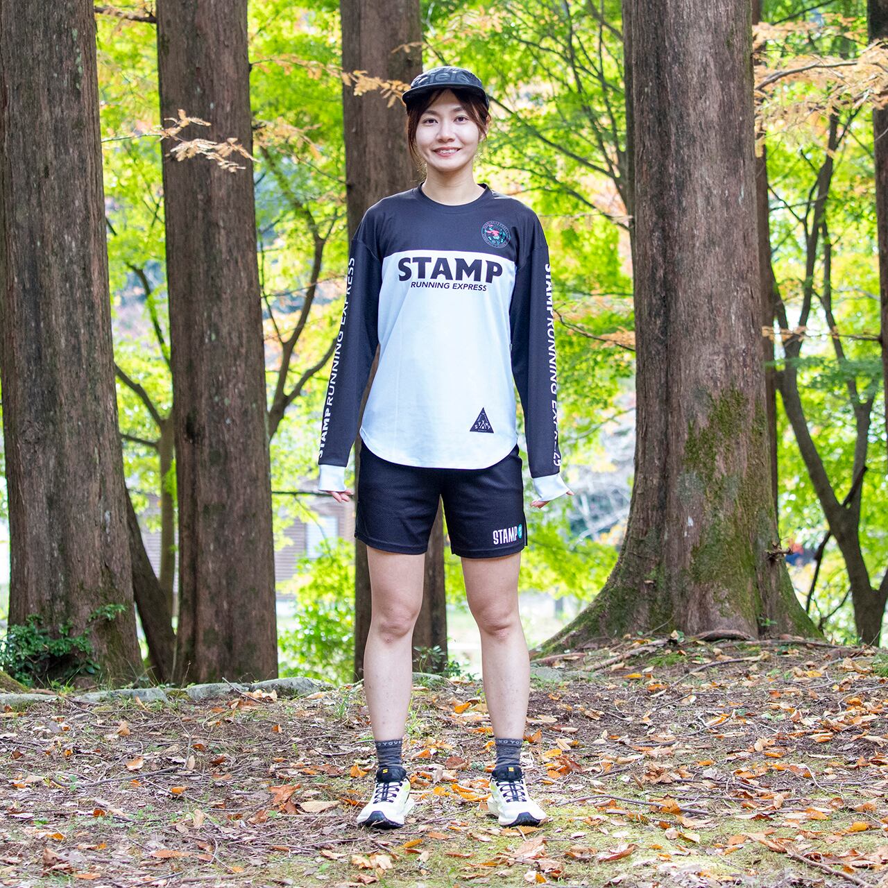 STAMP LONG SLEEVE TEE (RUNNING EXPRESS) | STAMP Run&Co