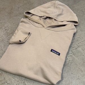 PATAGONIA P-6 SWEAT HOODIE BEIGE