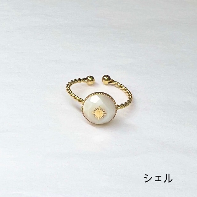 ☆ SALE ☆【ikita Paris】　リング　天然石　S-IKR102