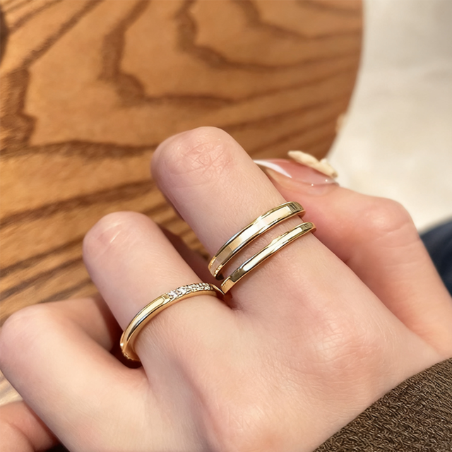 ZJ金貝のリング ２点セット