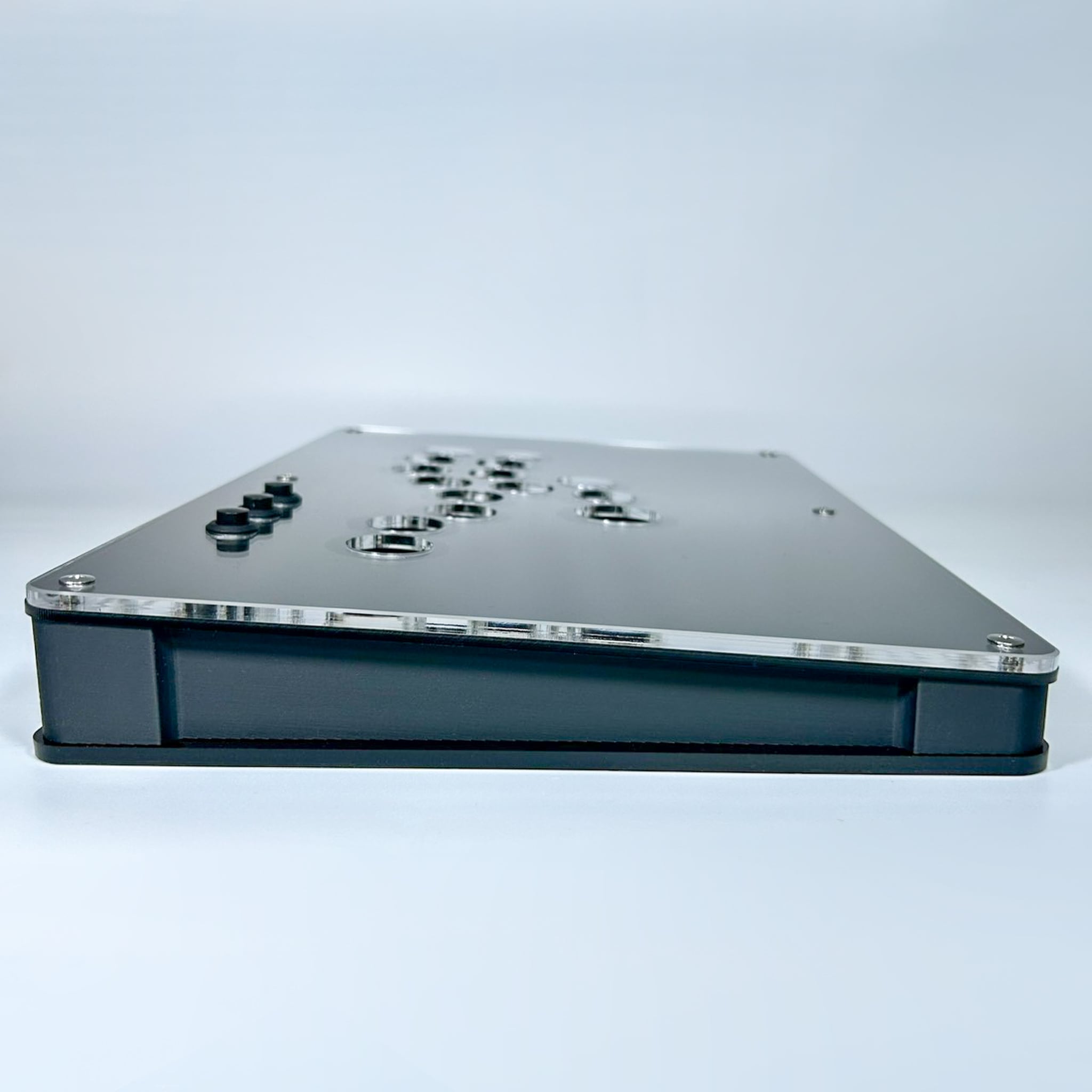 BROOK基板 or ZENAIM用】薄型傾斜ケースキット【Lotus clear】 | P-3