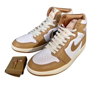 【新品未使用】NIKE WMNS AIR JORDAN 1 RETRO HI OG Praline FN6622-201 28.5cm ナイキ エアジョーダン1 レトロ ハイ スニーカー 替え紐
