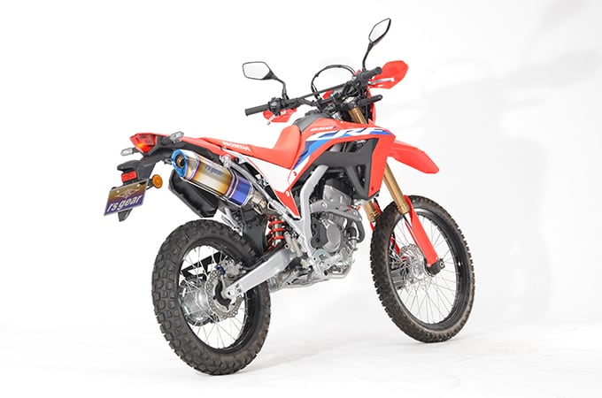CRF250L/RALLY('21～'22)('23～)REAL SPEC フルチタン スリップオン
