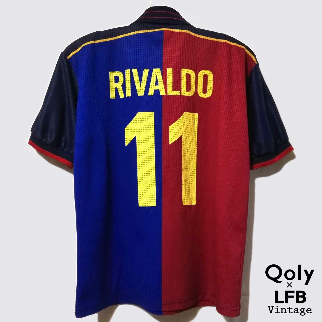 USED/子供用】バルセロナ 1999-2000 Roger's 100周年記念 ユニフォーム