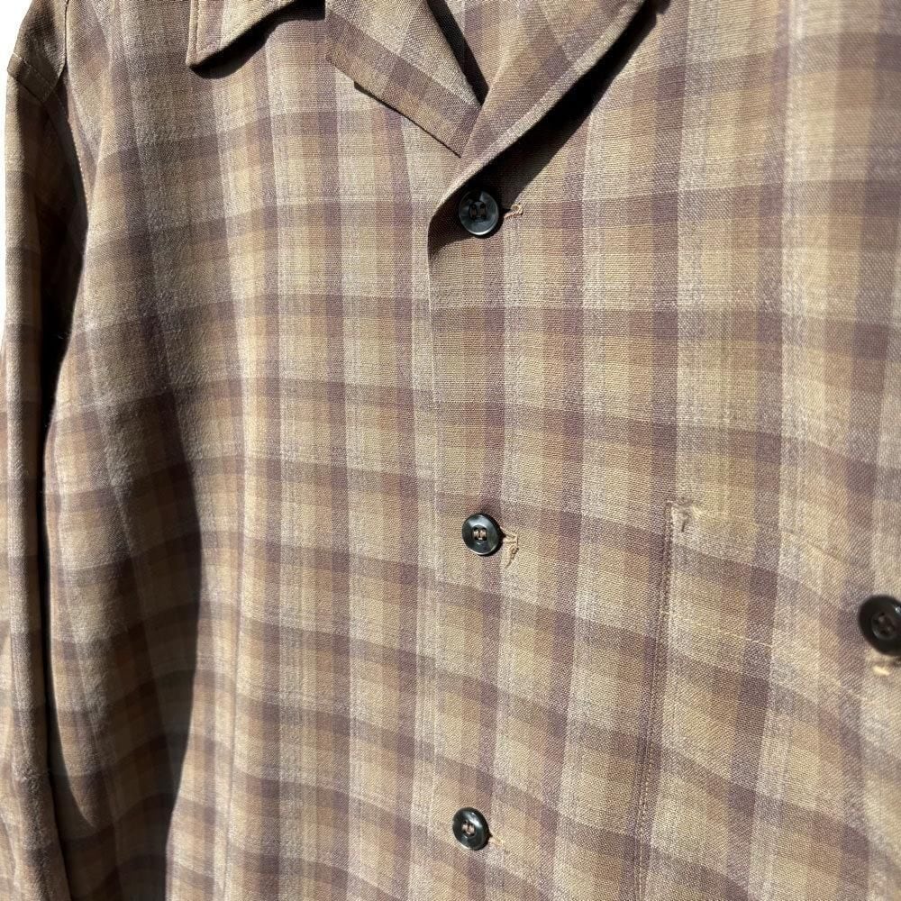 SIR PENDLETON Vintage Loop Collar Wool Shirt [1970s-] Vintage Wool