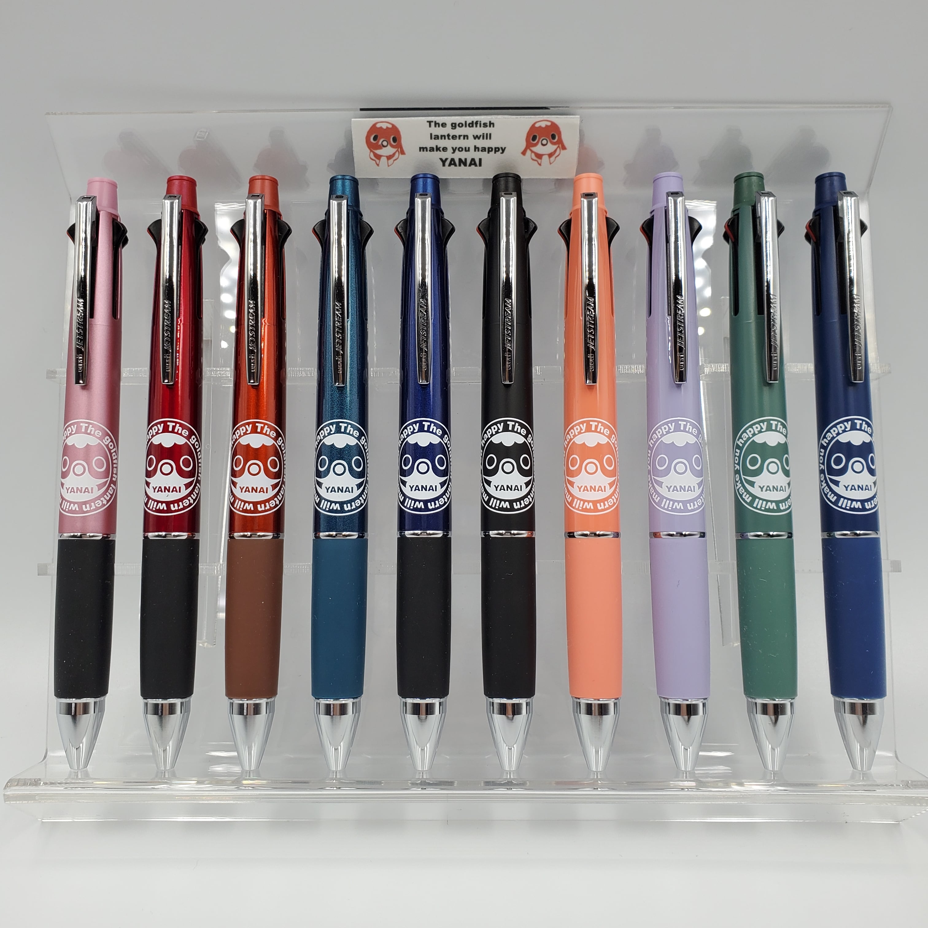 三菱ジェットストリーム×柳井金魚ちょうちん 4＆1多機能 0.5mm | 木阪