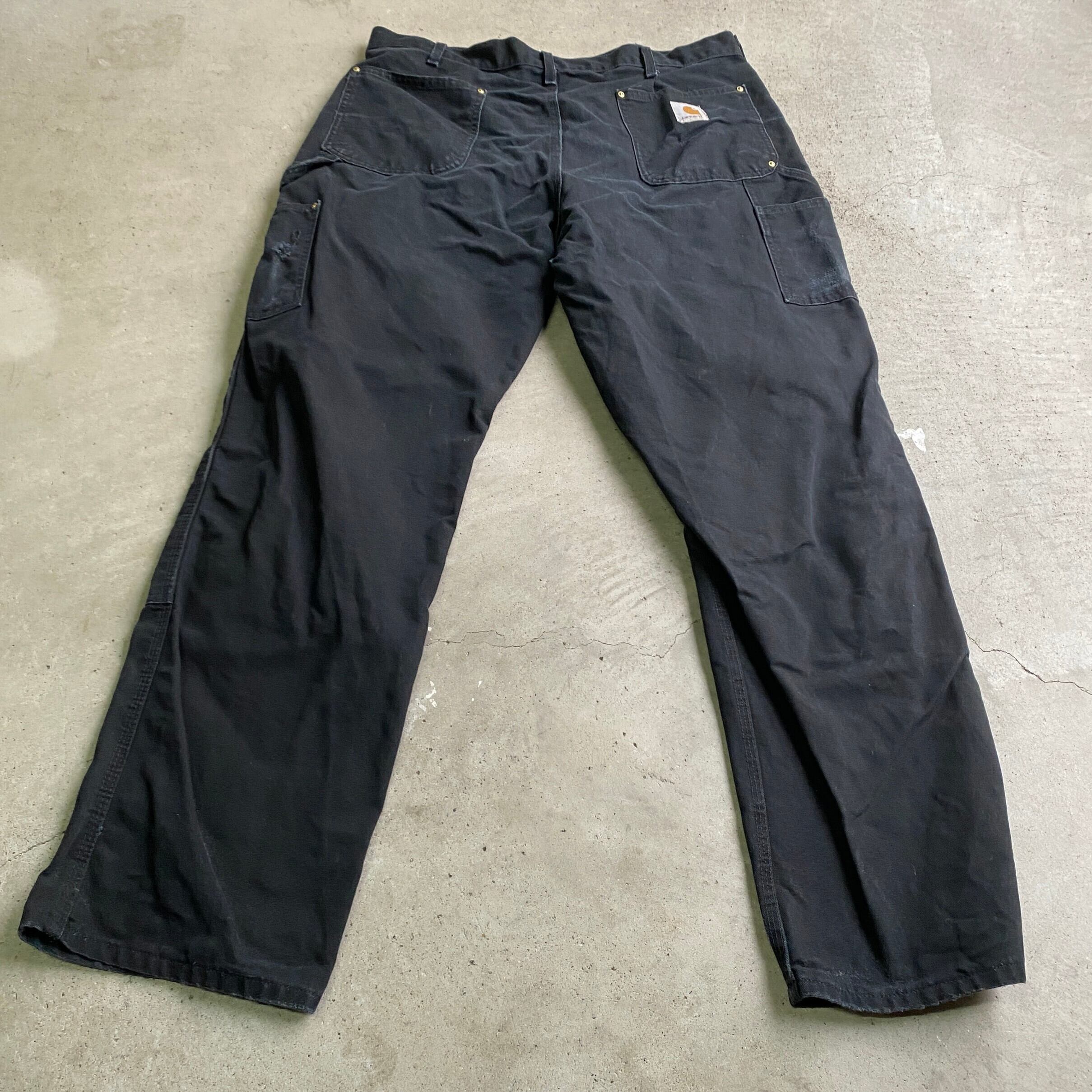 carhartt カーハート ダブルニー ブラック メキシコ製 W36ウエスト86