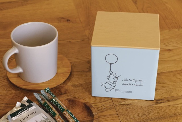 錦化成 ティッシュケース ふた付き くまのプーさん LB×L-bal