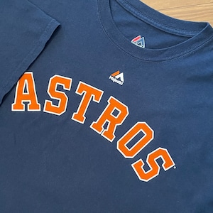 【NIKE】MLB メジャーリーグ アストロズ Tシャツ XL ビッグサイズ Houston Astros アーチロゴ us古着 アメリカ古着