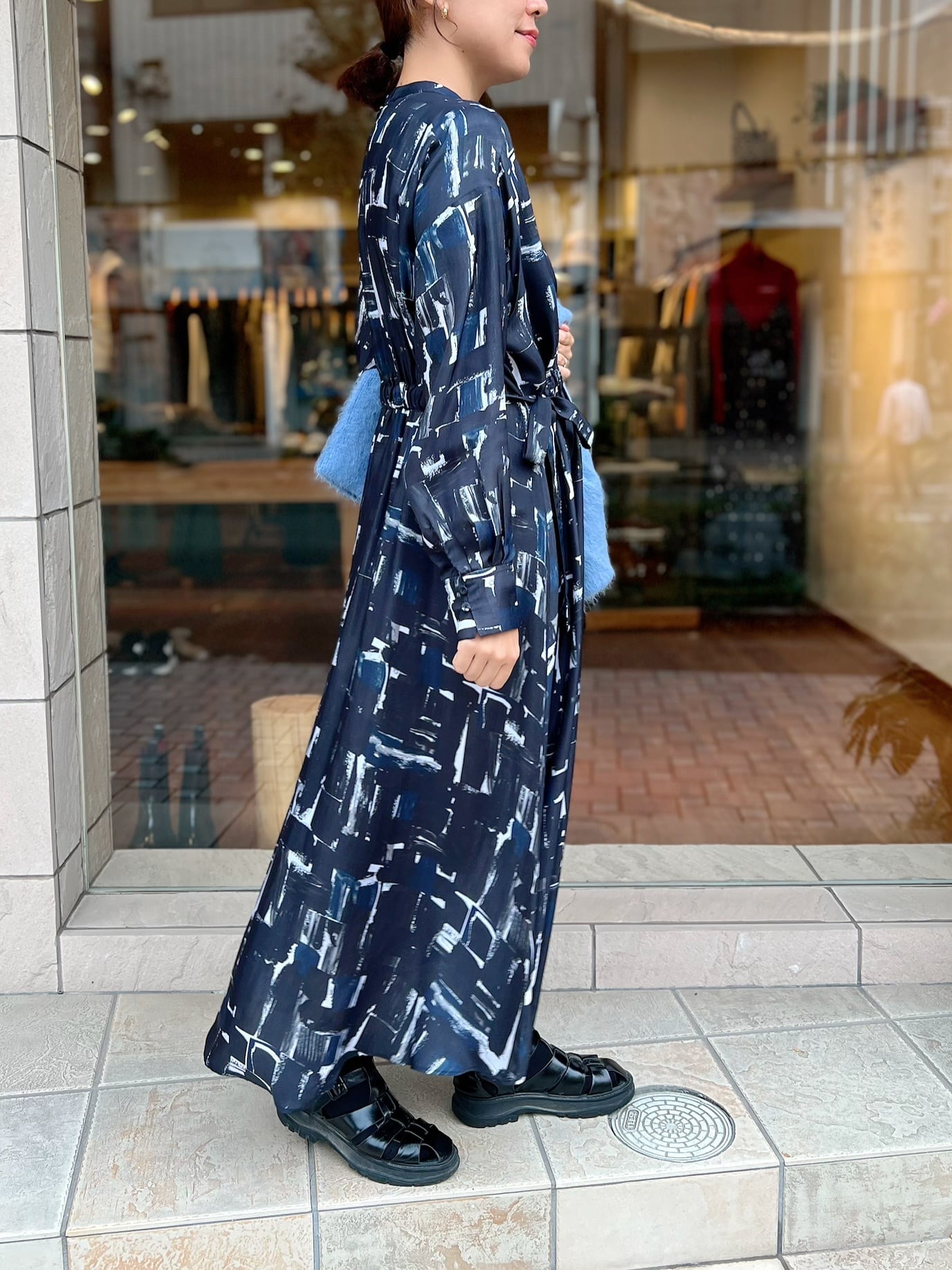 SACRA / プリントワンピ | anouk