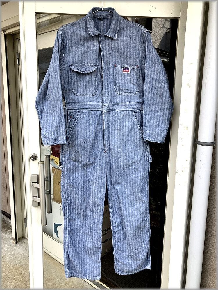 50年BIGMAC PENNYS ヴィンテージ　ビンテージ　オーバーオール ☆ペニーズ ビッグマック 50s ビンテージ HBT つなぎ size 38S☆検索