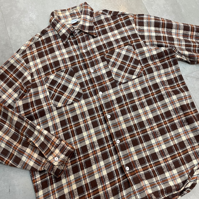 1970s BIG MAC FLANNEL SHIRT XL