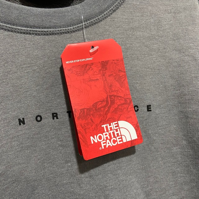 『送料無料』新品タグ付き　THE NORTH FACE ワンポイントロゴスウェット　M