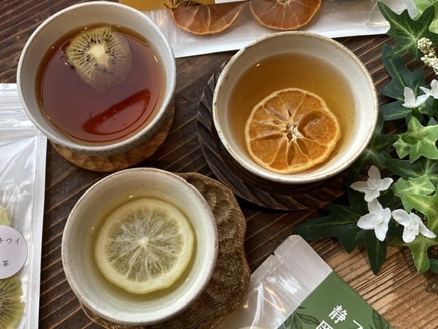 静岡茶とフルーツティーのギフト | 茶楽 山梨商店 / 和CAFE茶楽