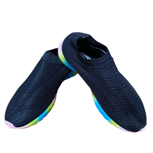 TAYGRA スリップ・オン・シューズ ブラックレインボー