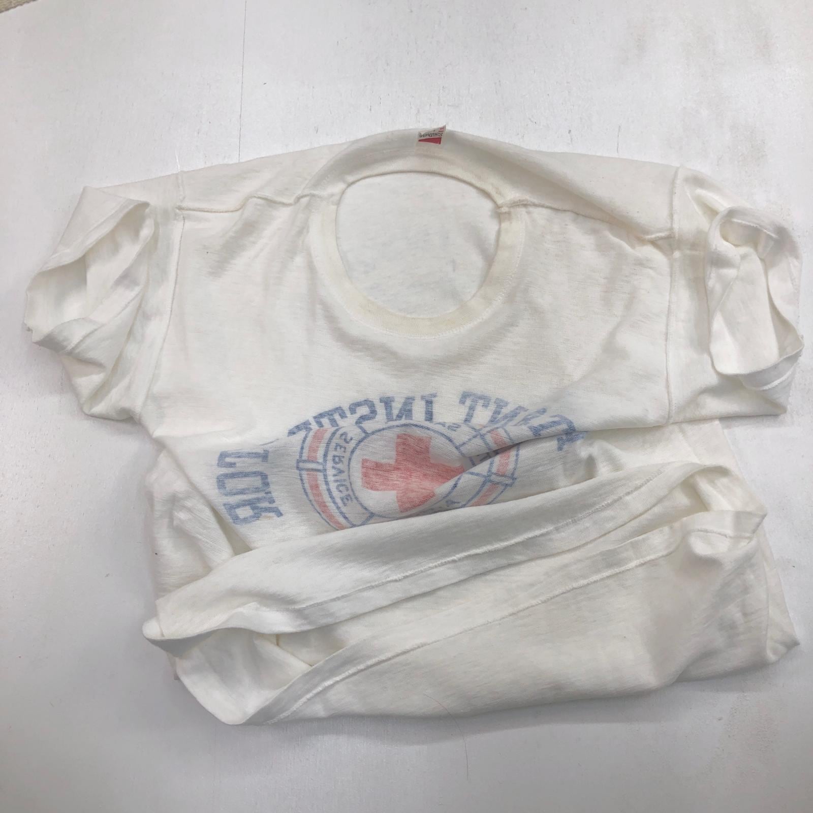 RUSSELL SOUTHERN ラッセル 50- 60年代 染み込み プリントTシャツ タグ