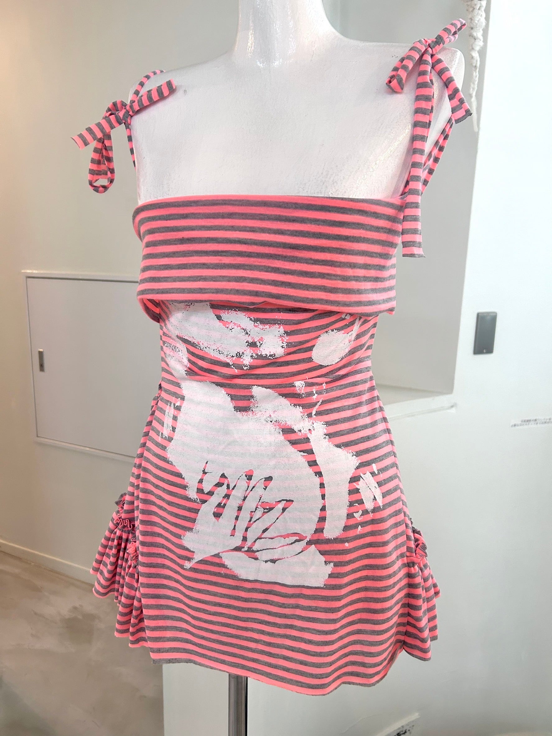 BONE hold and bust dress