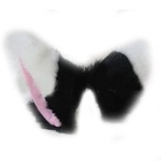 コスプレ小物 猫耳 2色タイプ ねこ耳 ネコ耳 ケモ耳 けも耳 獣耳 ねこみみ ネコミミ けもの 動物 どうぶつ アニマル ハロウィン 仮装 コスプレ小道具 ふわふわ フワフワ キャラクター 変身　k608