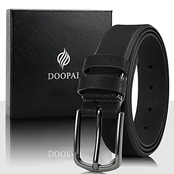 [DOOPAI] ベルト メンズ ビジネス 紳士ベルト おきいサイズ コンフォート ?さ調節可能 スーツベルト ?さ105cm〜150cm ギフトボックス付き 父の日 プレゼント