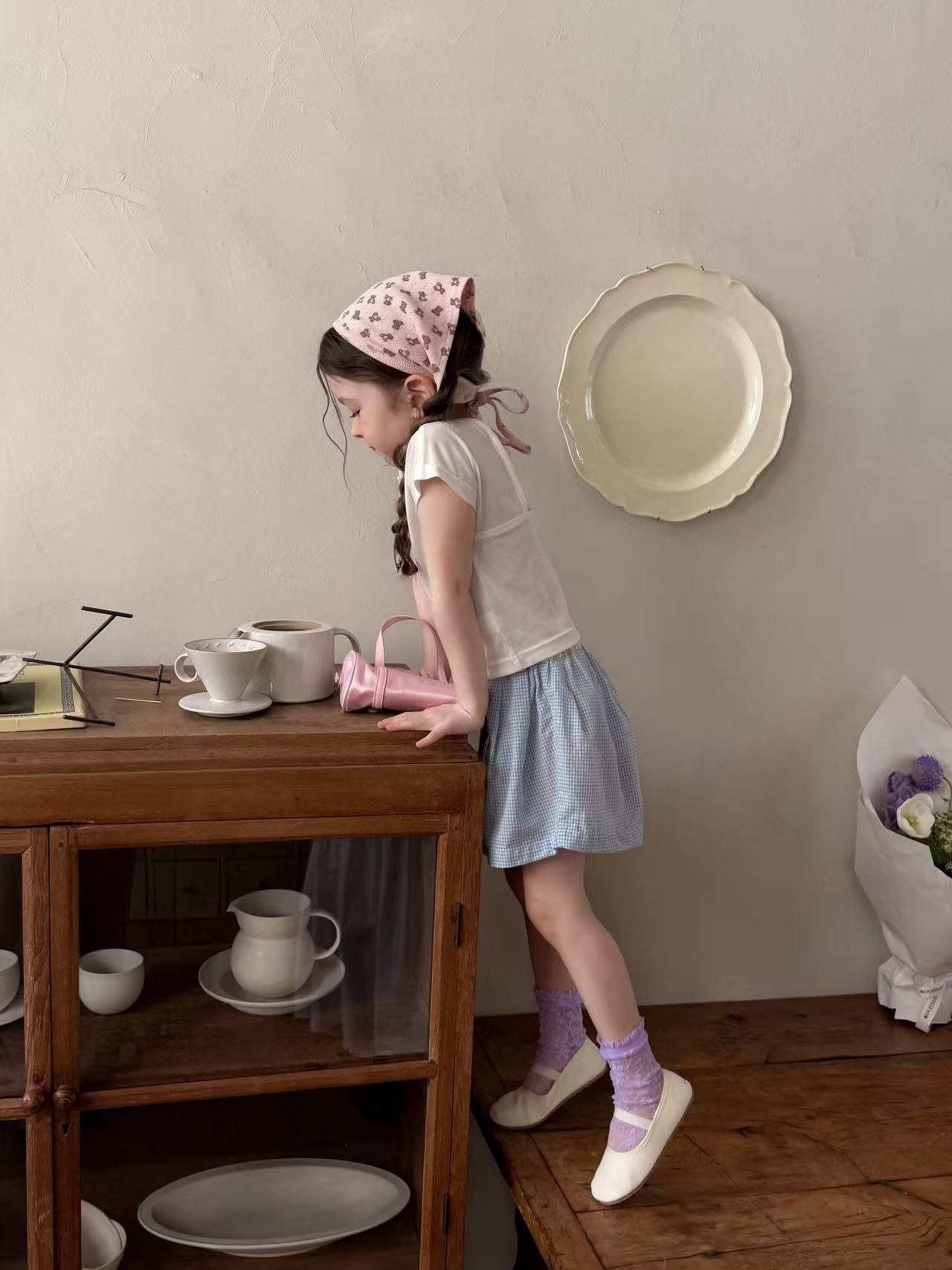 [aiai] Bear Ribbon Tee / [아이아이] 베어리본티