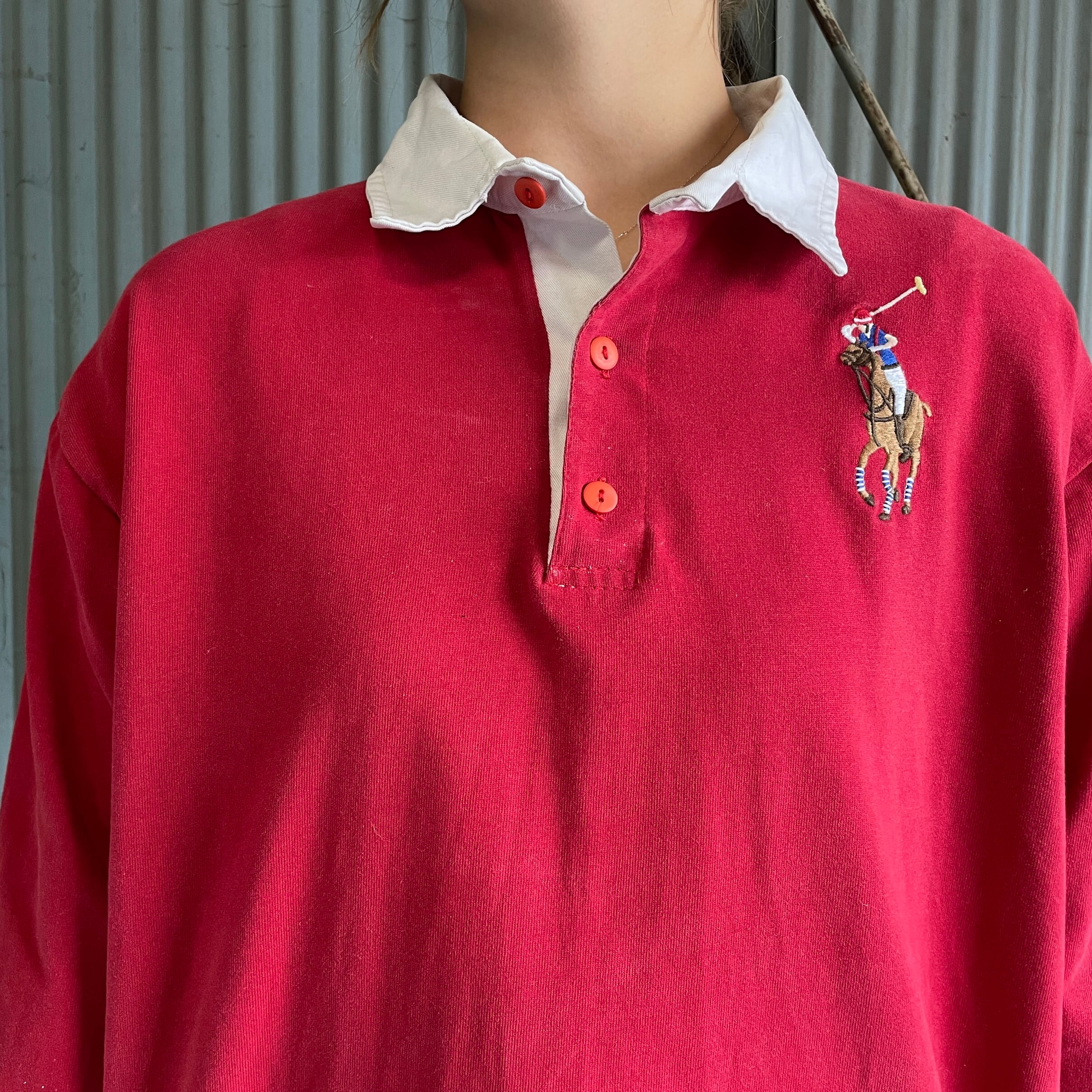 Polo by Ralph Lauren オールドラルフローレン ビッグポニー ラガー 