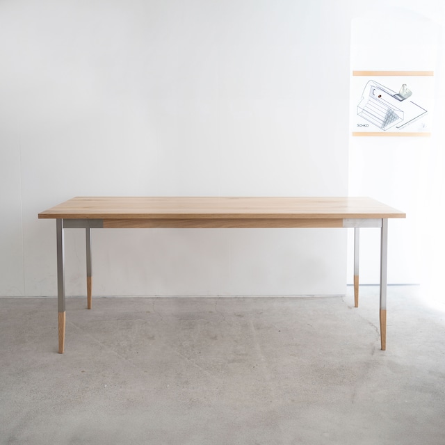 ALTERNATIVE TABLE / 無垢天板ダイニングテーブル / 1800×800mm