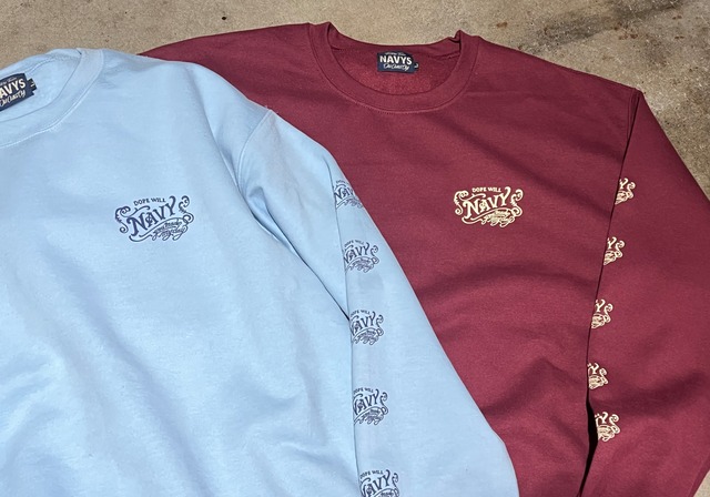 NAVY SIGNPAINT SWEAT