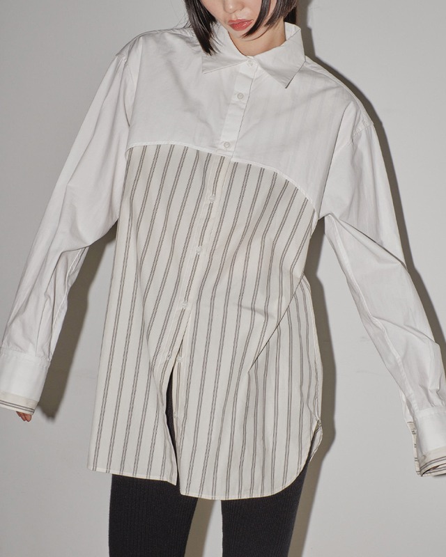 【送料無料】Layered Stripe Shirts [TODAYFUL] /12410405