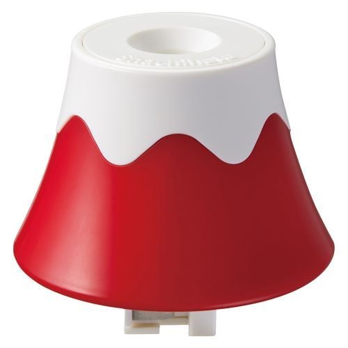 シヤチハタ 鉛筆削り ケズリキャップ 富士山 赤 ZKC-F2/H | えんぴつ館