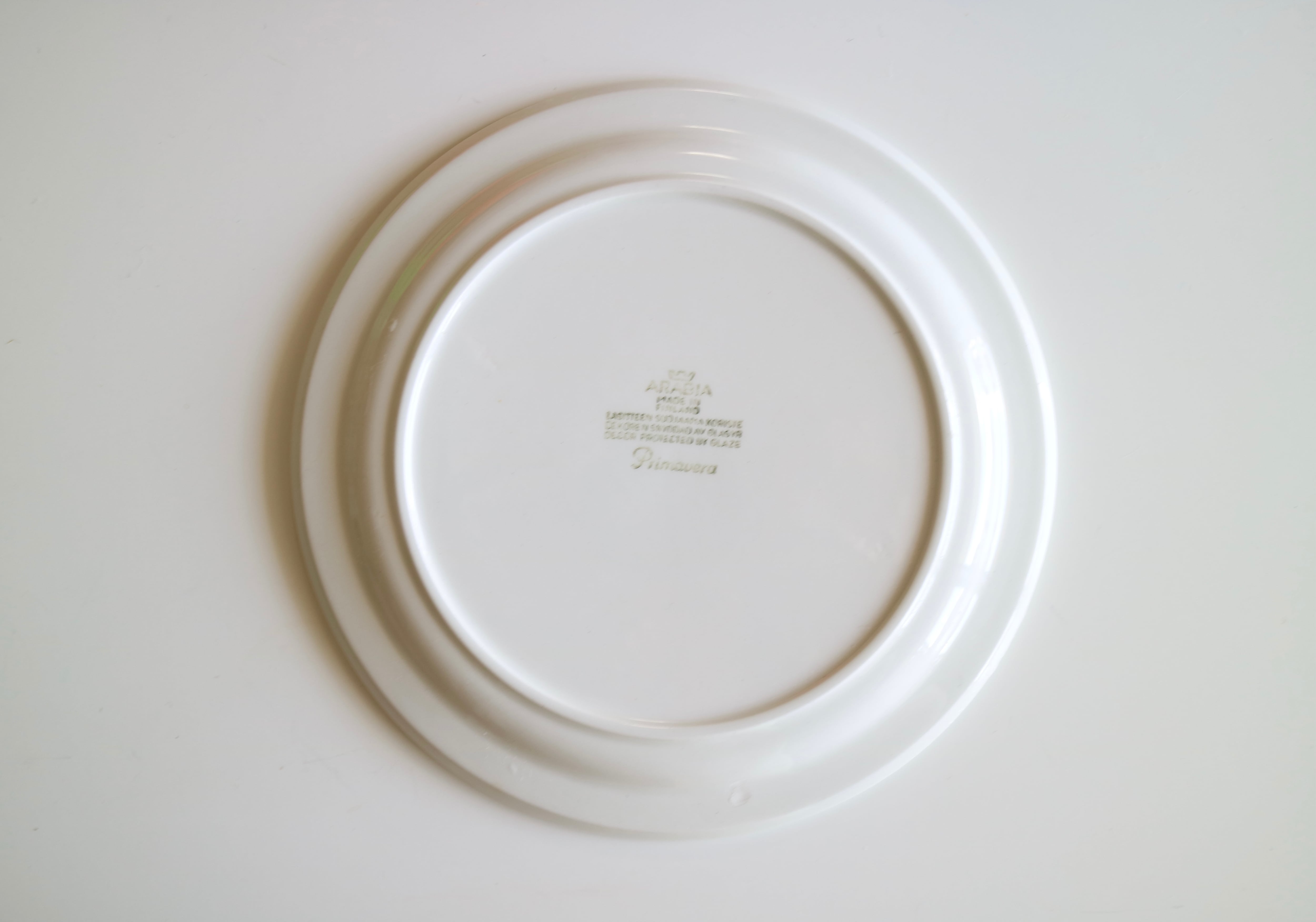 アラビア Primavera プレート 17cm 2枚セット パン皿 ケーキ皿 ARABIA